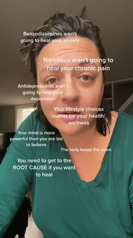 I know this may trigger some of you and that’s okay. I have so much empathy for the people that have been sold a lie that they have to suffer and the only “solution” is lifelong medications. There are so many things you can do to heal, you are so powerful #holistichealth #rootcausehealing #thebodykeepsthescore #HealingJourney #bigpharmabigproblem