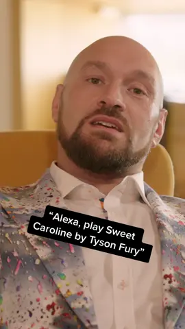 Ask Alexa to play Sweet Caroline by Tyson Fury! #tysonfury #boxing #alexa #sweetcaroline 