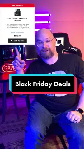 Check out the link in our bio for the hottest Ryzen and Radeon deals and treat yourself to an upgrade. US/CA only. #blackfriday #pcparts #ryzen #radeon 