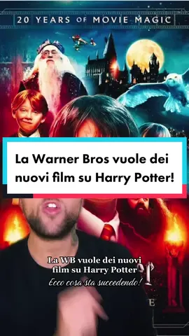 È TUTTO VEROOOO! 🚨 La Warner Bros ha intenzione di riportare le storie di Harry Potter sul grande schermo! Vogliono puntate su franchise piuttosto redditizi e Harry Potter è uno di quelli! 🤯 Si sta muovendo qualcosa…Vi spiego tutta la faccenda nel video! Che ne pensate? 👇 #harrypotter #harrypottertiktok  #warnerbros #film #cinema #perte #neiperte