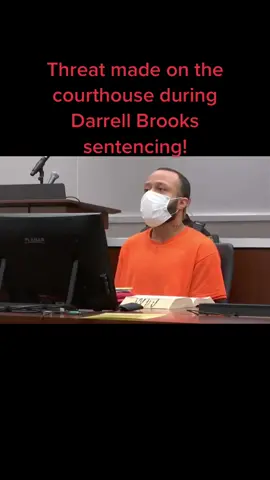 Threat made on courthouse during Darrell Brooks sentencing! #darrellbrooks #darrellbrookstrial #darrellbrookscourt #truecrime #crimetictok #waukesha #waukeshachristmasparade #waukeshaparade #sovereigncitizens #narcissist 