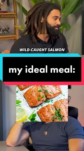 MY IDEAL MEAL: #wildcaughtsalmon #blackrice #avocado #troyblyden 