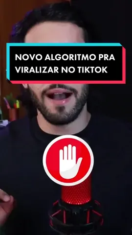 Novo algoritmo do TikTok pra viralizar! #crescernotiktok #viralizar #marketingdigital 