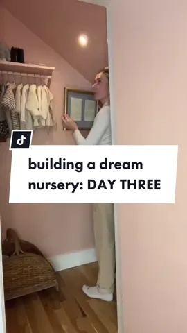 THE PICTURE FRAME IS GIVING END SCENE IN JUNO 😭😭😭🫶🏼  I couldn’t fit the light switch situation into this episode! Tomorrow it is! #babynursery #remodeling #diyproject #stayathomemomlife 