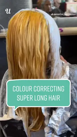 Now this is how you do a colour correction 😍 #fyp #foryoupage #colorcorrection #hairtok #copperhair #copper #hairmakeover #haircolor 