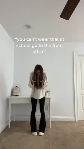 so glad I dont have to deal with that anymore #schooldresscodesbelike #schoolootd #schoolfitz