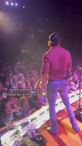 Loren was the main character in Hays, KS 😂 y’all come see us on the road! #eastoncorbin #ontournow #fyp #maincharacterenergy 