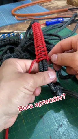 Trança de MACRAMÊ , bora aprender?