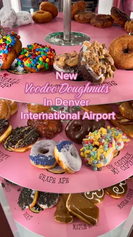 Voodoo Doughnuts now in #DIA 🍩 #Denver #DenverCo#DenverColorado #Colorado #DenverFood #DenverFoodie #DenverFoodies #DenverFoodScene #ThingsToDoDenver #denverthingstodo #denvernightlife #denverhiddengems #denveractivities #DenverCoffeeShop #DenverAirport #denverinternationalairport 