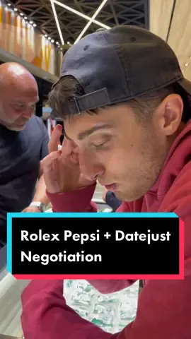How to make money selling Rolex watches. Live negotiation for a Rolex Pepsi and datejust package deal! #rolex #watches #business #luxury #foryou 