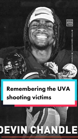 The University of Virginia is grieving the loss of three members of its Cavaliers football team who were killed in a shooting on campus after returning from a field trip #uva #uvafootball #devinchandler #laveldavisjr #dseanperry #shooting 