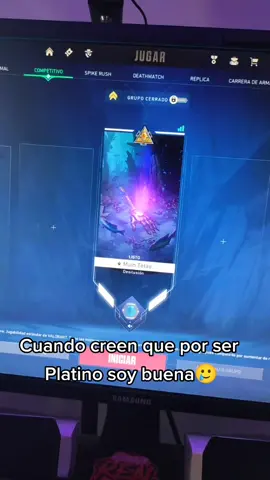 Platino sigue siendo low elo🥴  #Valorant #valoranthumor #humor #GamerGirl #twitch 