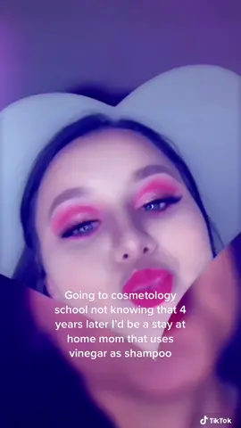 That girl would never believe this #CapCut #crunchymom #cosmetology #hair #makeup #stayathomemom #sahm #motherhood #crazyhowthingschange 