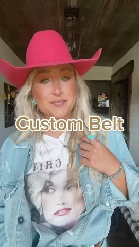 🤠 @Virginia Handbags #roughie #cowgirlstyle #westernfashion #customleatherbelt 