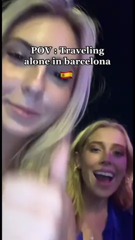Traveling alone in Barcelona was fun 🥷🏽 #skizzbynight #erasmus #barcelona #swedishgirl #españa #norwegiangirl 