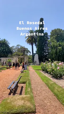 El Rosedal,  Buenos Aires, Argebtina #rosedal #buenosaires #argentina #aventuracaribe #viral #parati #parquetresdefebrero #boricua #turismo #fyp 