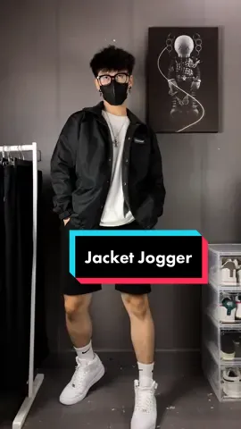 Áo khoác AK jacket JOGGER Unisex cho thanh niên 2022 đây rồi. 😀  #jacketjogger #jogger #aokhoacnam #jacket 