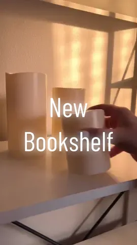 New bookshelf from #yitahome 🤍 Link in my bio🫶🏻 #bookshelf #asmr #asmrsounds #aesthetic #aestheticfurniture #satisfying #unboxing