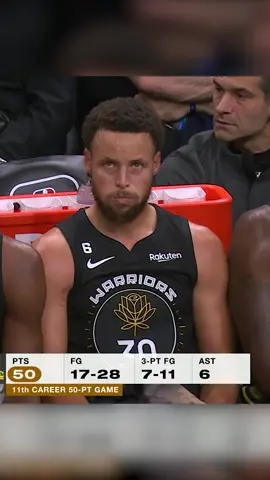 Steph drops 50 in the Warriors 8th straight road loss #stephcurry #warriors #NBA 
