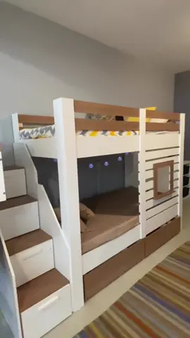 A linha Star Plus foi desenvolvida pensando em otimizar o espaço de quartos compartilhados #casatema #foryou #beliche #quartoinfantil #cama