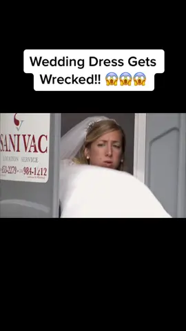 Every bride’s absolute worst nightmare! #bride #wedding #dress #funny 