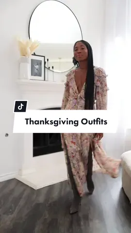Thanksgiving outfit ideas! With the fam vs Friendsgiving - Which one are you rocking? Shopping 🔗🔗 in my bio #thanksgivingoutfit #friendsgiving #falloutfitideas #thanksgivinglook #blackgirlmagic #fyp #blackgirltiktok 