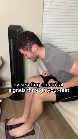 Reduce your recovery time and eliminate foot pain with our EMS foot massager! #orthopedics #orthopedic#recovery#physicaltherapy#footpain #chiropractic