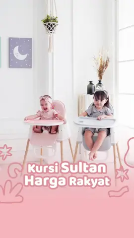 Kursi makan anak viral favoritnya par artis dan influencer nih🤩 bisa berubah jadi 6 mode😍 #SugarbabyMyChair #KursiSultanHargaRakyat #AkupilihSugarbabyMyChair #kursimakananak #highchairanak #wonderweekfestival 