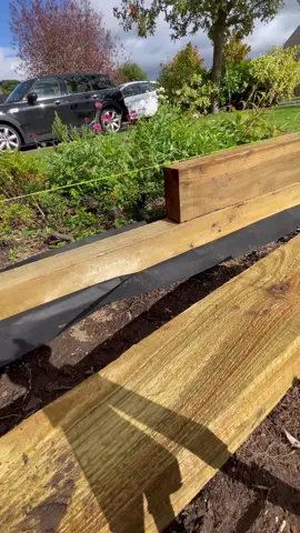Part 1 getting the lawn ready #landscaping #foryoupage #satisfying #nevergiveup #newgarden 