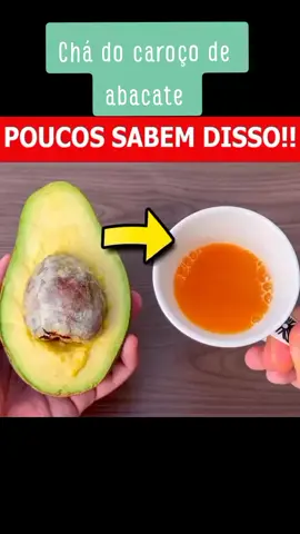 Chá do Caroço de Abacate! Créditos: Facebook: Saúde em 1° Lugar #emagreceremcasa #saudefitness #dicasfitness 