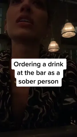 Ordering a drink at the bar as a person who doesn’t drink alcohol. #noboozebabes #alcoholfree #orderingadrink #dryjanuary #soberlife #sober #sobercurious #AmazonSavingSpree #petsmart 