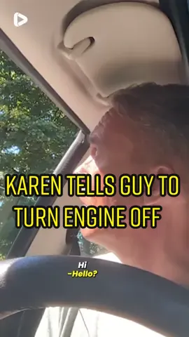 She was worried about the environment👀 #fyp #karen #environment #carsoftiktok 