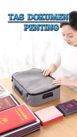 Tas Dokumen Penting #tasdokumen #tasdokumenpenting #belanjaditiktok #tiktokshopindonesia 