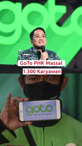 Resmi GoTo PHK 1.300 karyawan! #hebohdotcom #tiktokberita #goto #tokopedia #gojek #fyp