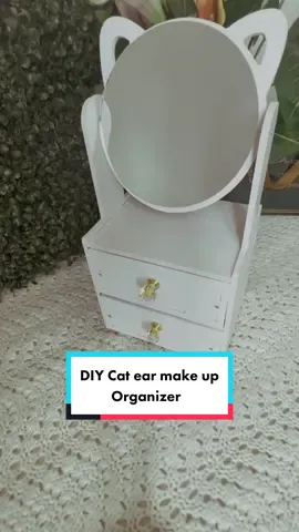 CAT EAR MAKE UP OR ACCESSORIES ORGANIZER