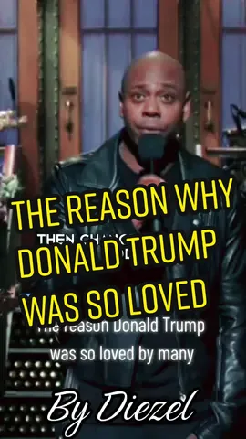 Dave Chappelle Why Donald Trump was so loved by many #davechappelle #standupcomedy #viral #funny #foryoupage #foryou #foru #fyp #comedy #standup #comedia #humor #trump