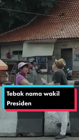 pasti kalian tau dong nama wakil Presiden next mau tebak-tebakan apa lagi nih #berbagi #jakarta #sedekahseru #challenge #fun 