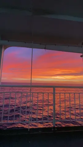 On board 🚢 #sunset