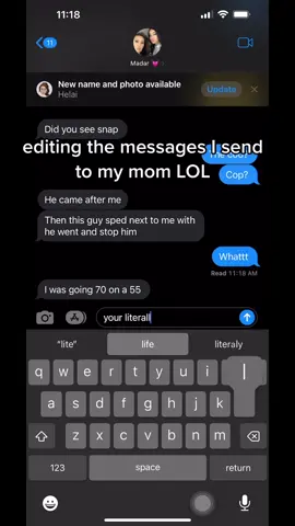 editing my messages to my mom #texting #mom #daughter #jokes #fypシ 