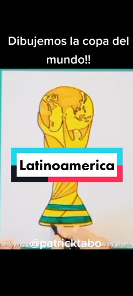 La copa del mundo! #catar2022 #mundial #futbol #dibujo #latinoamerica 