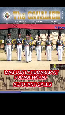 Philippine Military Academy ADJUTANT'S CALL is a bugle call signaling a military unit to form for a ceremony.#pma #pmacadet #adjutanttrot #adjutantcall 