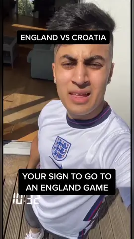 Your sign to go to an England game! #england #croatia #euros #footballtiktok2022 #worldcup 