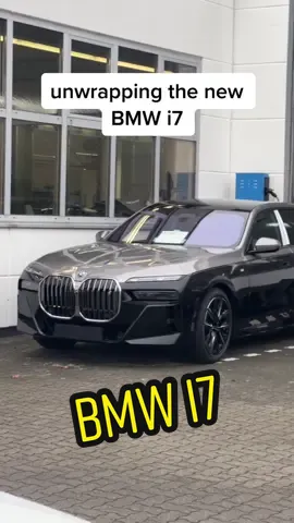 unwrapping the new BMW i7 #bmwi7 #bmw #the7 #bmw2023 #the7series #fypシ゚viral @bmw  