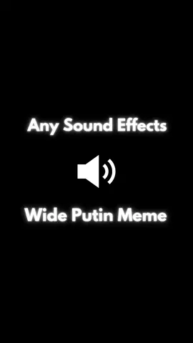 Sound Effect - Wide Putin Meme #soundeffect #sound #sounds #anysoundeffects #soundeffects #effect #effects #fy #fyp #fypage #foryou #VoiceEffects #sfx #meme #memes #memestiktok #putin #vladimirputin #russia 