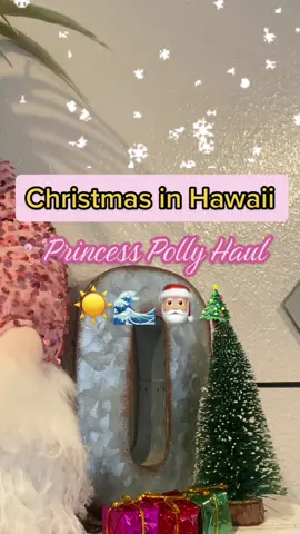 I am so excited to have a tropical Christmas this year 🥰🌊🎄🎅🏼 What are some of your other favorite places to shop? I need ideas 😘 @Princess Polly #beachoutfit #hawaii #christmascountdown #outfitideas #haultok #pinterestaesthetic #pinterestoutfit #princesspolly 