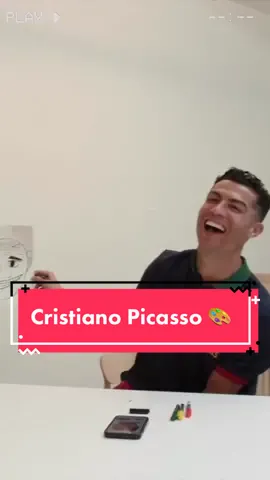 Cristiano dibujó a Pepe… y este es el resultado 🤣  📹 @portugal  #Qatar2022 #deportesentiktok #tiktokfootballacademy 