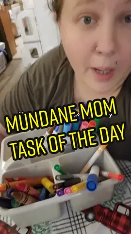What's a mom task you do that no one realizes but wouldn't get done without you? #momtok #toddlermom #MomsofTikTok #toddlers #momtasks #cleaning #sorting #asmrsounds 