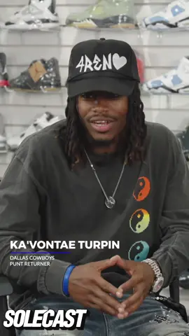 Kavontae Turpin from the Dallas Cowboys joins SOLECAST and talks on his love sneakers and how it’s going in the NFL! Watch now on YouTube! #dallascowboys #sneakers #sneakerhead 