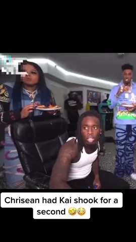 #chriseanrock had #kaicenat shook 🤣😭 #bluefacebaby #bluefacebleedem #chriseanrockedit #kaicenatclips 