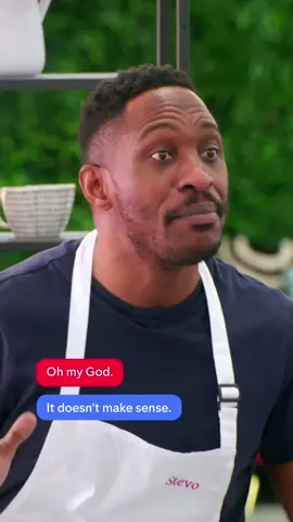 @stevothemadman is NOT here to make friends! #CelebCookingSchool #CookingTikTok @zezemillzofficial @thekerrykatona